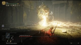 Divine Beast Dancing Lion No Hit  RL1  No Blessing  Elden Ring DLC [upl. by Notlok]