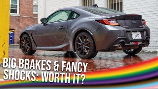 2024 Subaru BRZ tS Review Fancy Shocks amp Big Brakes Worth 2600 [upl. by Nel942]