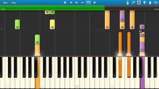 Pink Floyd  Atom Heart Mother Piano Tutorial  Synthesia [upl. by Acillegna]