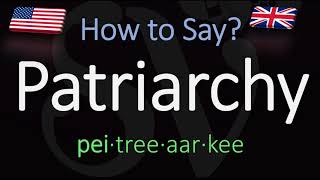 How to Pronounce Patriarchy CORRECTLY Word Meaning amp Pronunciation [upl. by Ahseina108]