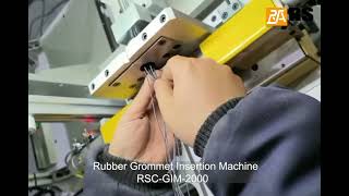 Rubber Grommet Insertion Machine RSCGIM2000 [upl. by Quiteri]