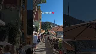 Walking in Italian Coast Village🌞🌈camogli europe Italy liguria [upl. by Lauter]