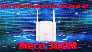 Répétiteur wifi a moins de 20 euros Meco 300m [upl. by Berti414]