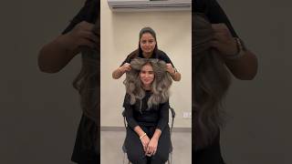 French balayage transformation by misbah addy [upl. by Yrhcaz]