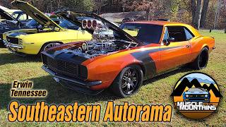 Huge Car Show 2024 Southeastern Autorama Erwin Tennessee Classic Cars Muscle Cars Hot Rods Gassers [upl. by Lleret]