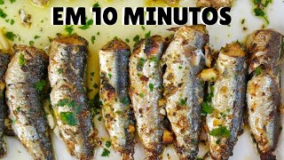 Como fazer SARDINHA na panela de pressão em 10 MINUTOS [upl. by Tallbot]