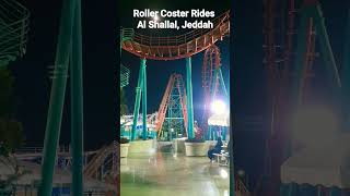 Roller Coster Ride Al Shallal Theme Park Jeddah [upl. by Chelsie]