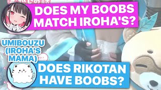 Rikotan Asks Irohas Mama If Her Boob Size Matches Irohas Rikotan Eng Subs [upl. by Scibert792]