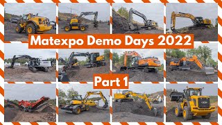 Matexpo  Demo Days 2022 or how many machines can you operate in a day [upl. by Phip899]