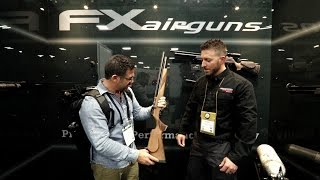 NEW FX Streamline amp Western Big Bores Bushbuck 45 Air Rifles  SHOT Show 2017  PCP Pellet Airguns [upl. by Adnawyek]