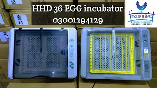 EGG incubator 36 eggs HHD new model 2024 all Pakistan cash on delivery available 03001294129 [upl. by Corsetti]