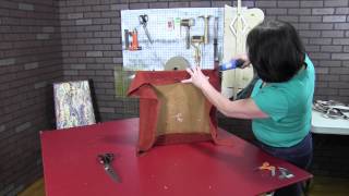 How To Upholster A Dining Room Chair Part 2 [upl. by Secor]