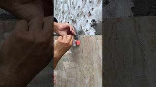 Technique of tiling with shaped molding shorts construction constructiontips building [upl. by Ecnarret]