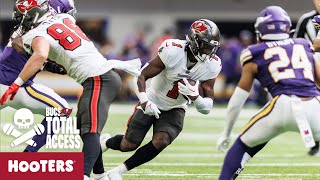 Rachaad White on Playing Gritty vs Vikings  Bucs Total Access [upl. by Aikemahs]