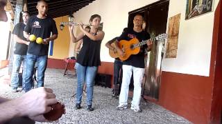 The nice music by  at La Canchanchara in Trinidad Cuba on 20130414 [upl. by Winthorpe501]