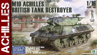 AHHQ British M10 Achilles  Part 3 116 scale model [upl. by Hsreh879]