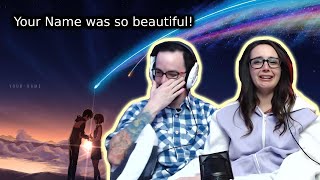 Your Name Kimi no Na wa SOMUCHCRYING  First time Watching Reacting [upl. by Aicener]