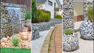 Unlocking the Beauty of Gabion Landscapes 🍀 Ideas Inspiration and Design Principles [upl. by Nhepets]