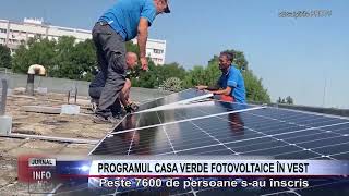 PROGRAMUL CASA VERDE FOTOVOLTAICE ÎN VEST [upl. by Notlit]