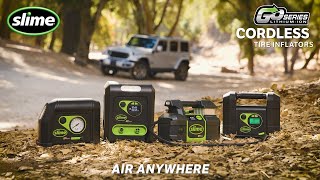 Slime Go Series Cordless Tire Inflator Collection [upl. by Hoon241]