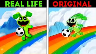 The Best TikTok of Smiling Critters  REAL LIFE vs ORIGINAL  Poppy PlayTime Chapter 3 [upl. by Tat656]