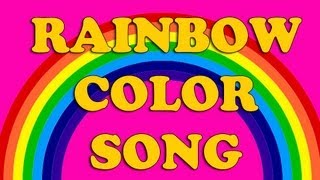 Nursery Rhyme Rainbow Colors Song [upl. by Agni]