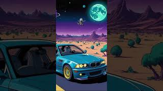 “Wubba Lubba Dub Dub It’s E46 Time” bmw bmwe46 animeart whitee46m3 E46Nation rickandmorty [upl. by Ihc780]