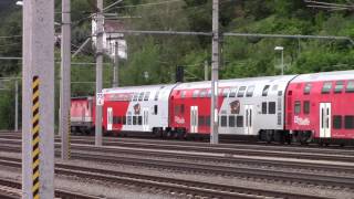 BAHNVERKEHR SEMMERINGBAHN GLOGGNITZ 1282016 [upl. by Ciryl]