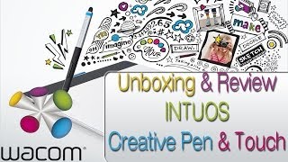 Unboxing y Review En Español INTUOS Creative pen amp touch tablet  WACOM [upl. by Nirik]