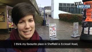 Talking to people in Sheffield I  Easy English 2 [upl. by Sosthenna]