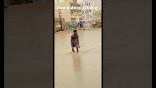 Inondation Dakar 😱 senegal inondationscomedy [upl. by Ayaj]