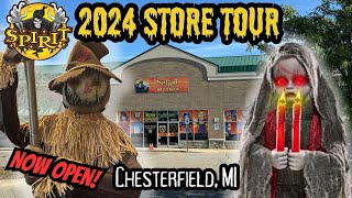 2024 Spirit Halloween  Full Walkthrough  New Animatronics amp Props  Chesterfield Michigan [upl. by Nillok]