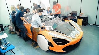 How to build a fullsize LEGO McLaren [upl. by Anihsat1]