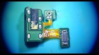 اصلاح عطل مايك الديجيتال samsung j4 j400f Teardown mic ways solution repair [upl. by Robet]