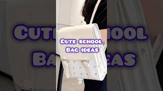 Cute school bag ideas 💌  aesthetic bags ♡ shorts viralvideo aesthetic [upl. by Trow176]