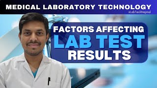 How Various Factors Affect Lab Test Results Explained in Telugu [upl. by Aiseneg361]