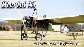 Airdrome Aeroplanes Bleriot XI Replica Experimental Aircraft Kit [upl. by Zealand]