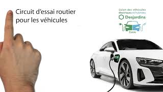 Salon des véhicules électriques et hybrides Desjardins de lEstrie [upl. by Odravde]