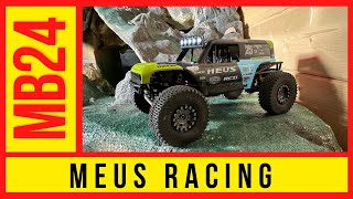 MEUS MB24  Ultra4 Bronco body and chassis for the Axial SCX24 [upl. by Tedmann480]