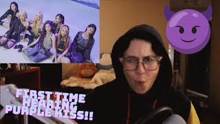 퍼플키스PURPLE KISS Ponzona MV REACTION First time hearing Purple Kiss [upl. by Yort]