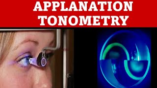 Applanation Tonometry  how to do goldmann applanation tonometry [upl. by Nalak]