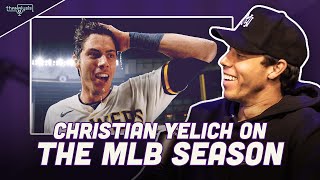 MLB MVP Christian Yelich on the length of the season and if he ever considers retirement [upl. by Pauiie563]