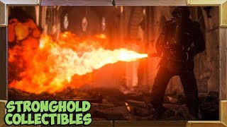 Call of Duty WW2 All Collectibles Stronghold Mission Mementos  Heroic Actions [upl. by Urion]