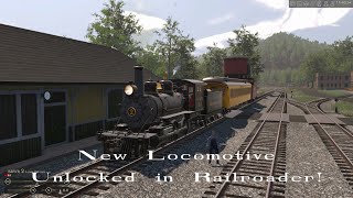 New Locomotive Acquired Railroader Single Player Episode 2 [upl. by Artaed]