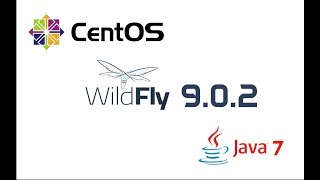 WildFly 902 Installation in CentOS 7 with Oracle JDK 7 Java 7 [upl. by Analad599]