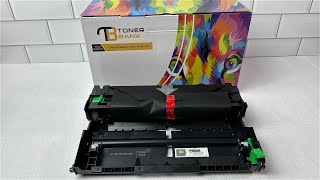 Review  Toner Bank Store DR820 Drum Unit Replacement for Brother Machines [upl. by Llerref]