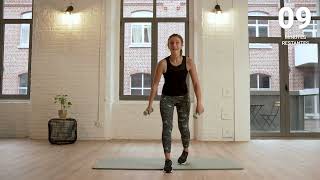 CIRCUIT TRAINING CARDIO 3 spécial femme enceinte trimestre 1  20 MINUTES [upl. by So]