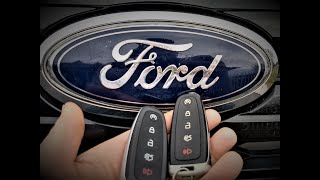 How to program a Ford intelligent Key [upl. by Alyhs982]