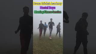 Drona Cricket Academy Hostel Boys Fitness Session☠️ cricket iplauction2024 cricketviral [upl. by Anej233]