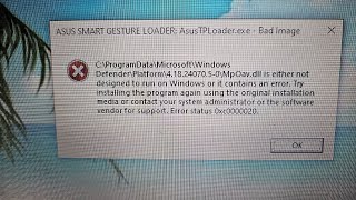 How To Fix Asustploaderexe Error [upl. by Filahk]